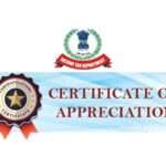 Certificate of Appreciation