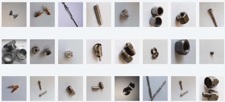 Machine Component Collage